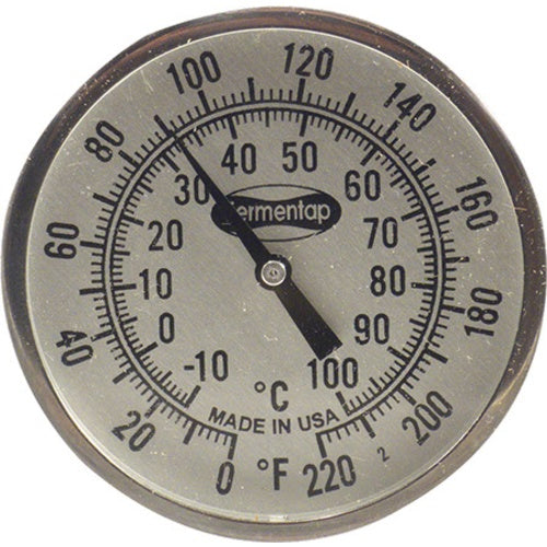 High Quality Thermometer - 2 in. x 12 in.