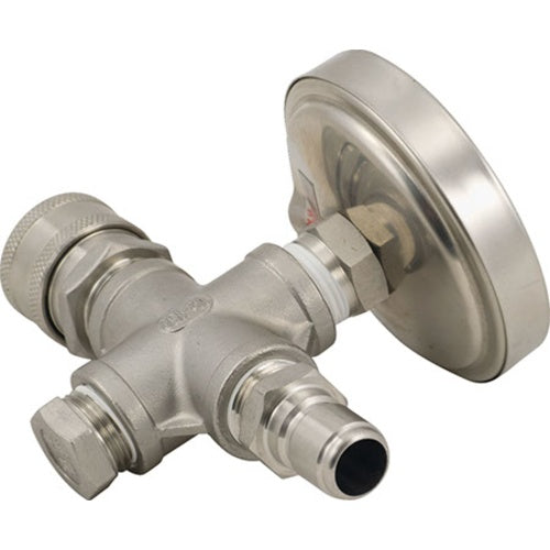 In-Line Thermometer (With Stainless Quick Disconnects)