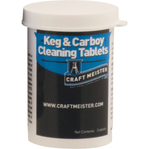 Craft Meister Keg and Carboy Cleaning Tablets
