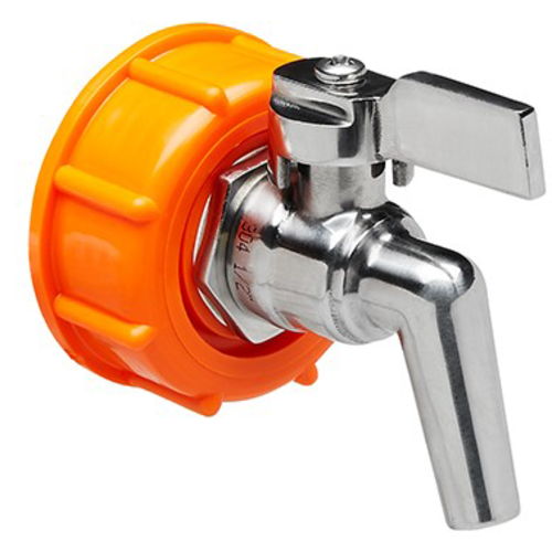 Stainless Spigot for Speidel Plastic Fermenters