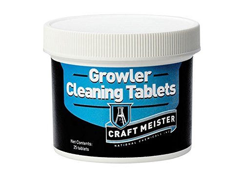 Craft Meister Growler Cleaning Tabs - 25 Count