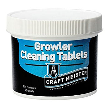 Craft Meister Growler Cleaning Tabs - 25 Count