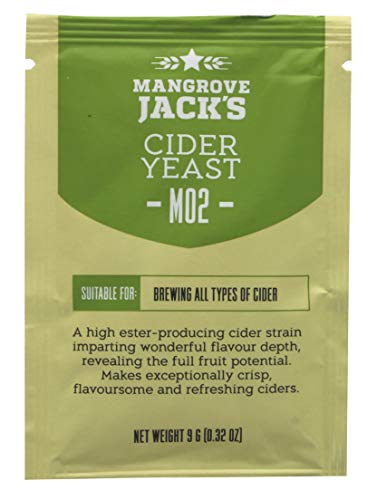 2X Mangrove Jack's Yeast Cider M02 Craft Series Yeast 9g Treats 23L