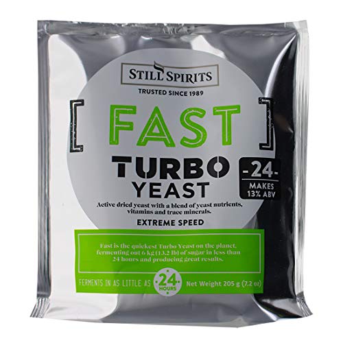 5x Still Spirits Fast Turbo Yeast 250g 24 hour