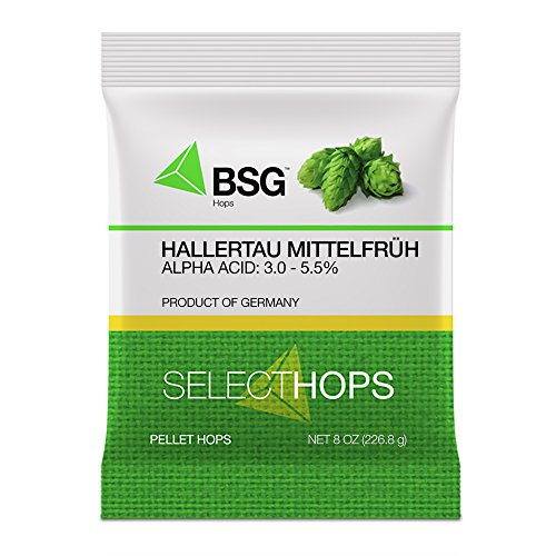 BSG Hops Hallertau Mittelfrüh Hop Pellets