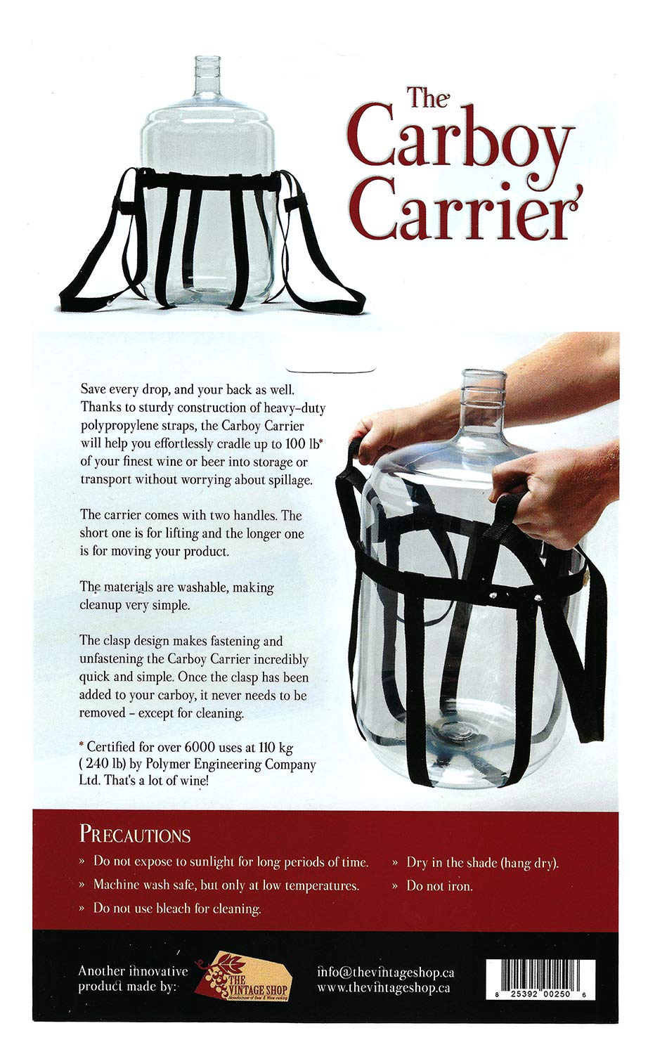 Carboy Carrier