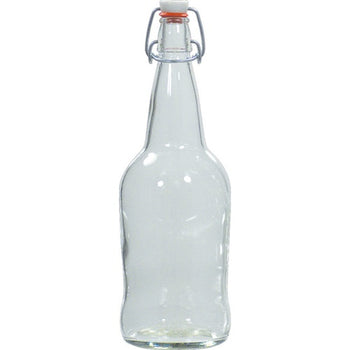 Flip Top Bottles - Clear EZ Cap 32 oz (Qty 12)