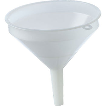 Funnel - 12 cm (4-3/4 in) - White Plastic