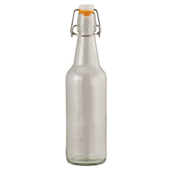 Clear Flip Top Bottles - 500 mL (Case of 12)