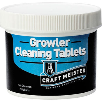 Craft Meister Growler Cleaning Tabs - 25 Count