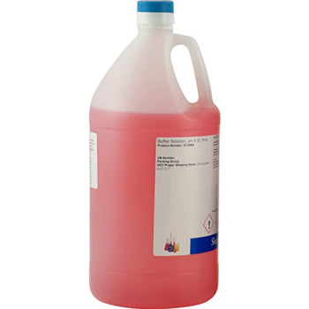 pH 4.00 Standard Buffer Solution - Pink - 1 Gallon