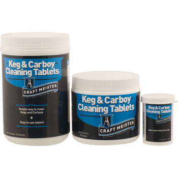 Craft Meister Keg and Carboy Cleaning Tablets
