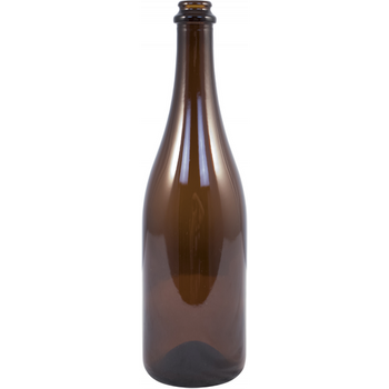 Bottles - 750ml Amber Champagne/Belgian Style - Case of 12