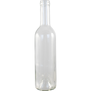 375 mL Clear Bordeaux Wine Bottles - Case of 12