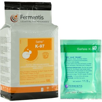 Fermentis Dry Yeast - Safale K97 Yeast