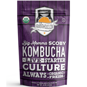 Fermentaholics - Big Momma Kombucha SCOBY Starter Culture