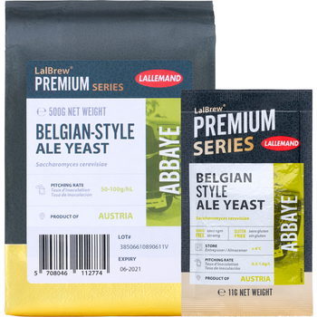 LalBrew® Abbaye Belgian Style Ale Yeast - Lallemand