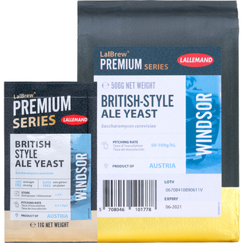 LalBrew® Windsor British Style Ale Yeast - Lallemand