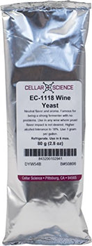CellarScience - DYW54B Dry Wine Yeast - EC-1118 (80 g)