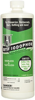 National Chemical BTF32 11002 BTF Iodophor Sanitizer-32 oz