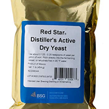 Red Star Distiller's Yeast (DADY), 1 lb.