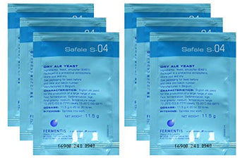 Safale S-04 (11.5 g Packs) 6 count