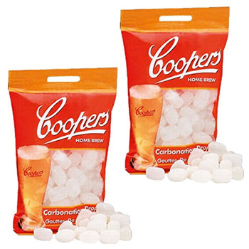 2x Coopers Carbonation Drops 80 250g Sugar Tablets for priming beer & cider