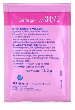 Fermentis Saflager W-34/70 - 3 Pack
