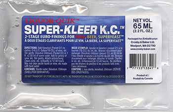 Liquor Quik SK-KCx1 1 X Super-Kleer KC Finings