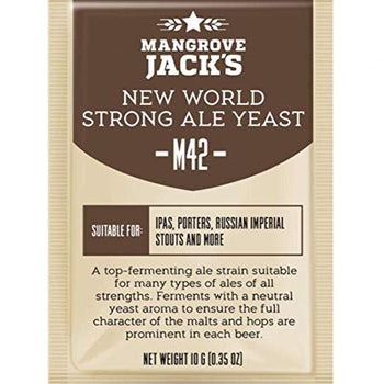 Mangrove Jack's Craft Series Yeast M42 New World Strong Ale (10g)