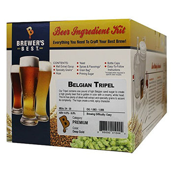 Brewer's Best - Home Brew Beer Ingredient Kit (5 Gallon), (Belgian Tripel)