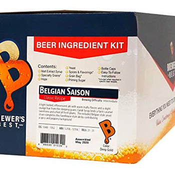 Brewer's Best - Home Brew Beer Ingredient Kit (5 Gallon), (Belgian Saison)
