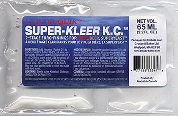 Liquor Quik Super-Kleer KC Finings - 4-Pack