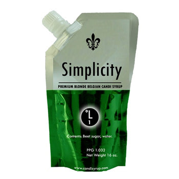 Candi Syrup - Simplicity (Clear) - 1 lb Pouch